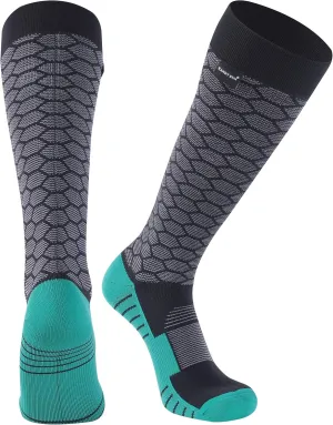 RANDY SUN Waterproof Skiing Socks, [SGS Certified] Unisex Knee High Breathable Hiking Trekking Sock 1 Pair