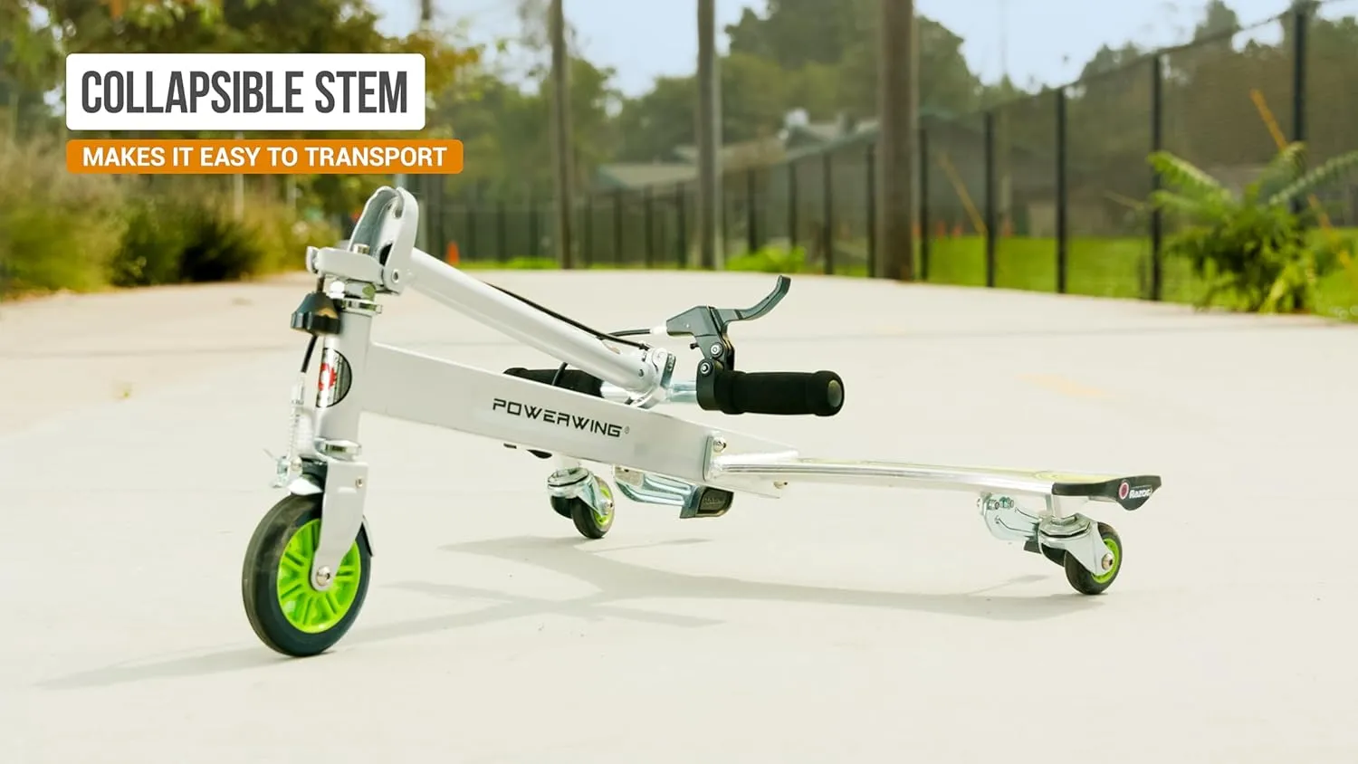Razor PowerWing Caster Scooter