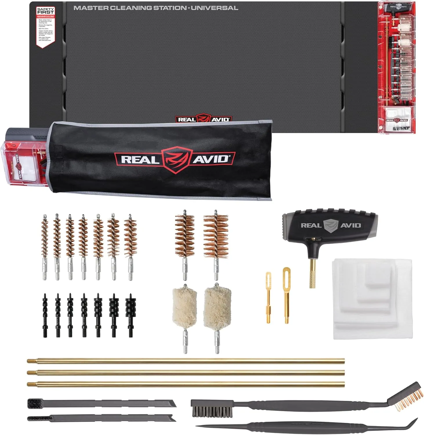 Real Avid Master Cleaning Station - Universal Gun Cleaning Kit, Choose Between Handgun or Universal Gun Cleaning Station