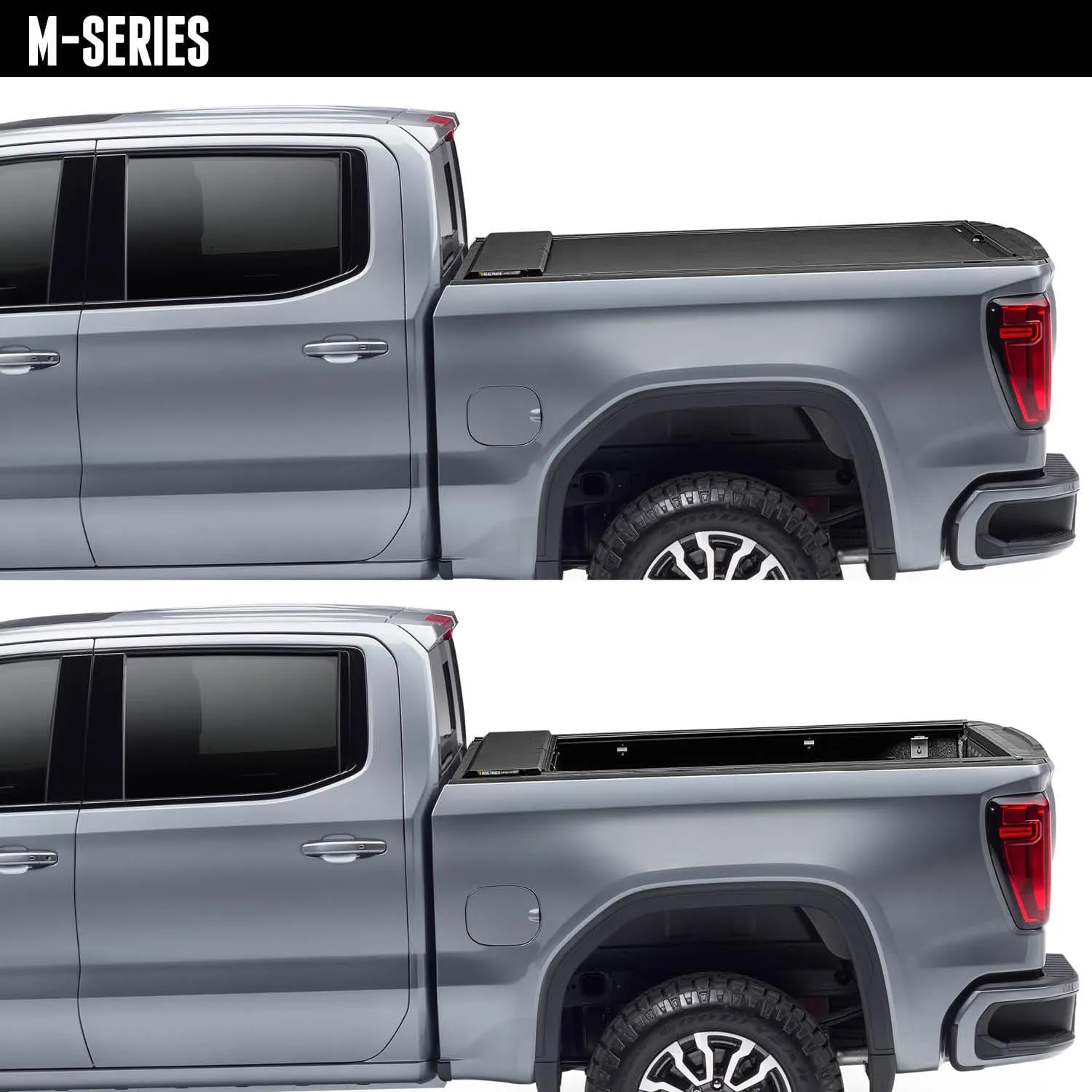 RealTruck Roll-N-Lock M-Series Retractable Truck Bed Tonneau Cover | LG152M | Fits 2017 - 2025 Ford F-250/350 Super Duty 8' 2" Bed (98.1")