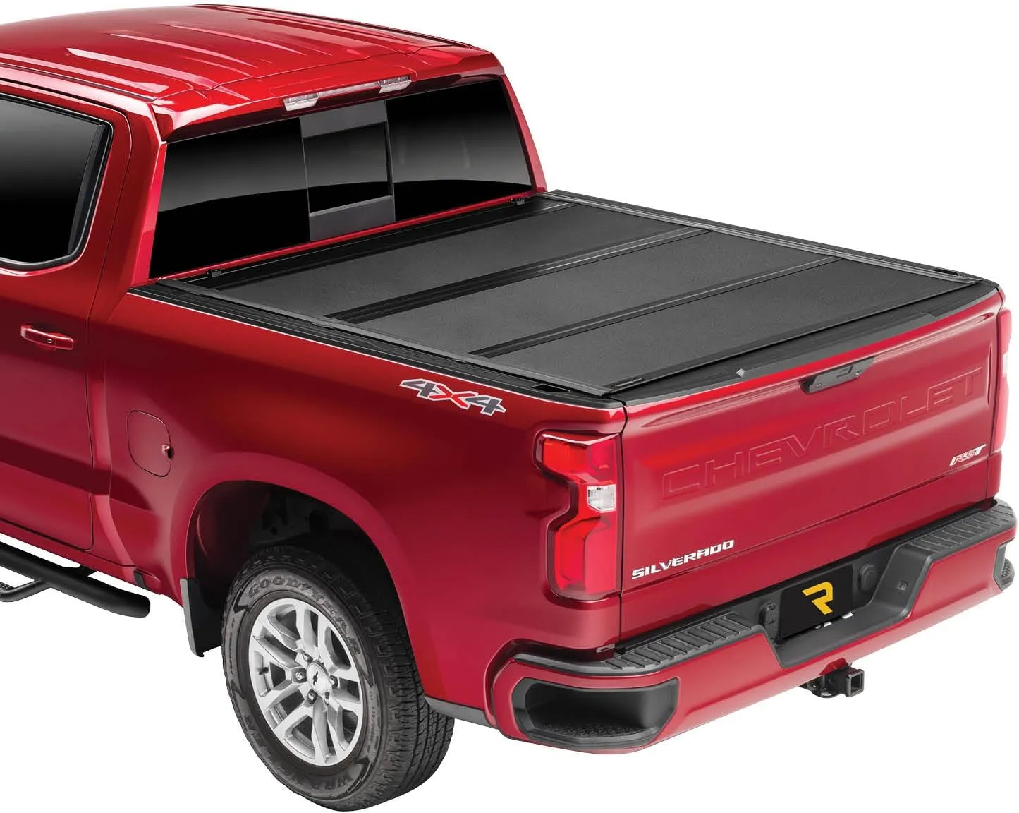 RealTruck UnderCover ArmorFlex Hard Folding Truck Bed Tonneau Cover | AX12018 | Fits 2014 - 2018, 2019 Limited/Legacy Chevy/GMC Silverado/Sierra 1500 5' 9" Bed (69.3")