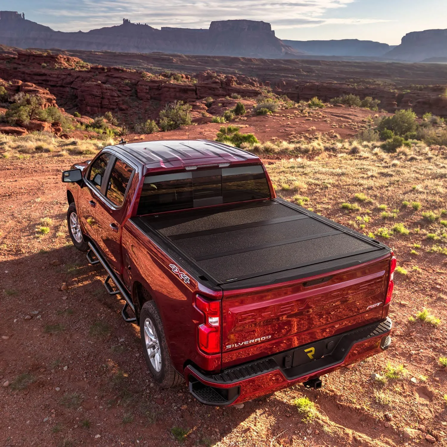 RealTruck UnderCover ArmorFlex Hard Folding Truck Bed Tonneau Cover | AX12018 | Fits 2014 - 2018, 2019 Limited/Legacy Chevy/GMC Silverado/Sierra 1500 5' 9" Bed (69.3")