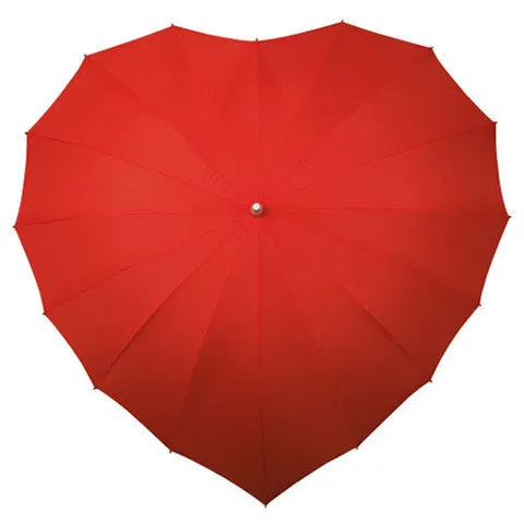 Red Heart Umbrella