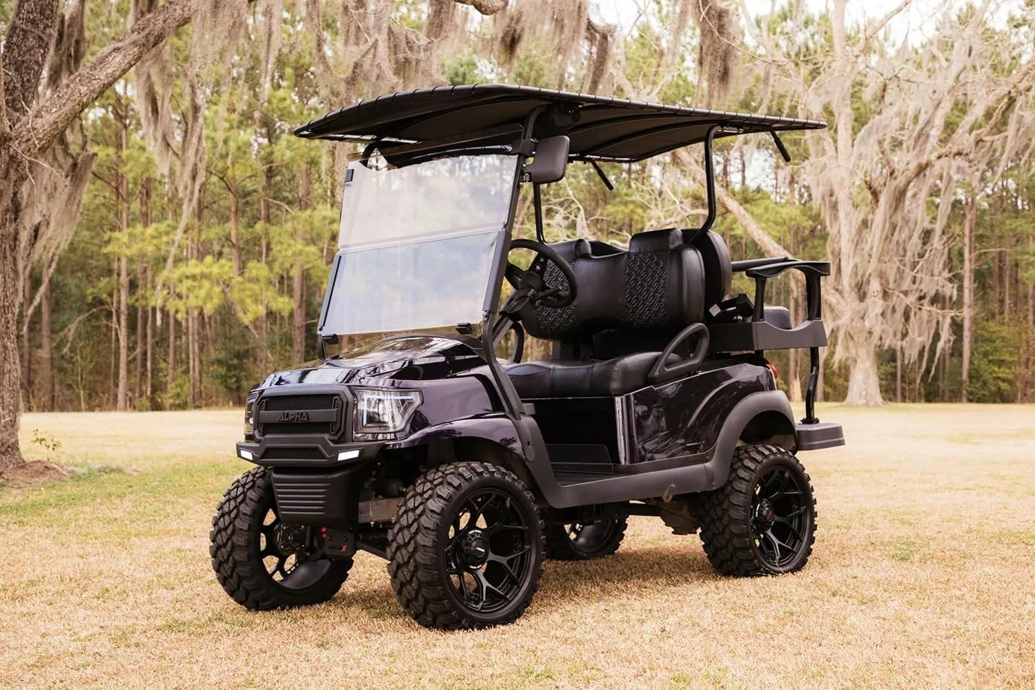 RedDot Topsail Canvas Golf Cart Sun Top Compatible with E-Z-GO TXT/T48/Freedom TXT 2001.5-Up | 84 Inch Bimini Style Top | Easy Installation | Includes Mounting Bracket and Rear Roof Support Kit