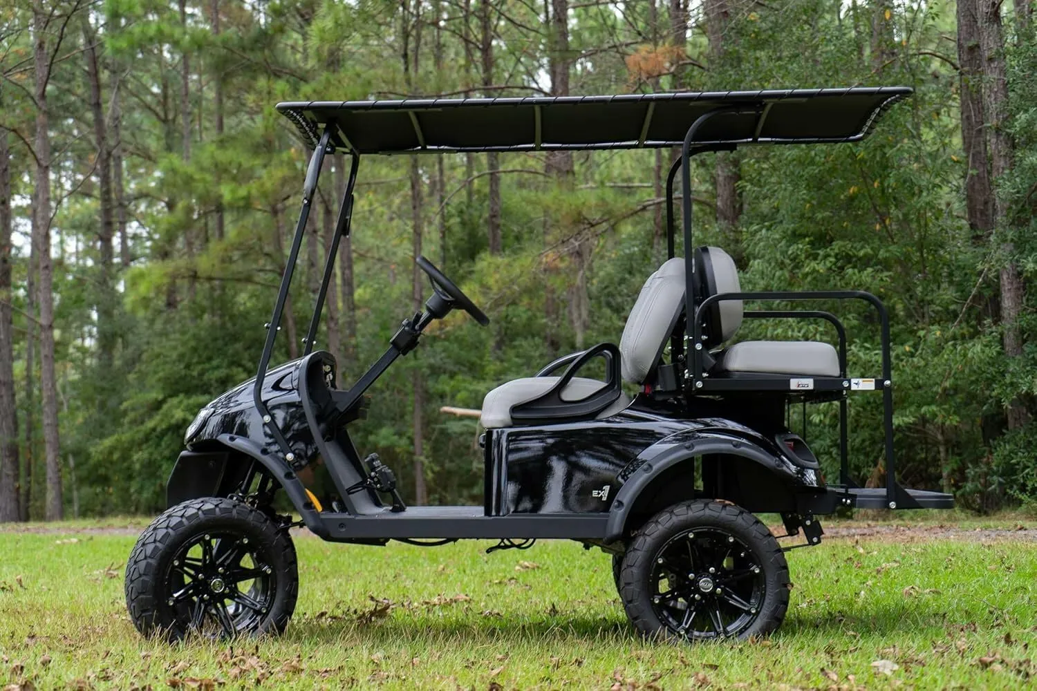 RedDot Topsail Canvas Golf Cart Sun Top Compatible with E-Z-GO TXT/T48/Freedom TXT 2001.5-Up | 84 Inch Bimini Style Top | Easy Installation | Includes Mounting Bracket and Rear Roof Support Kit