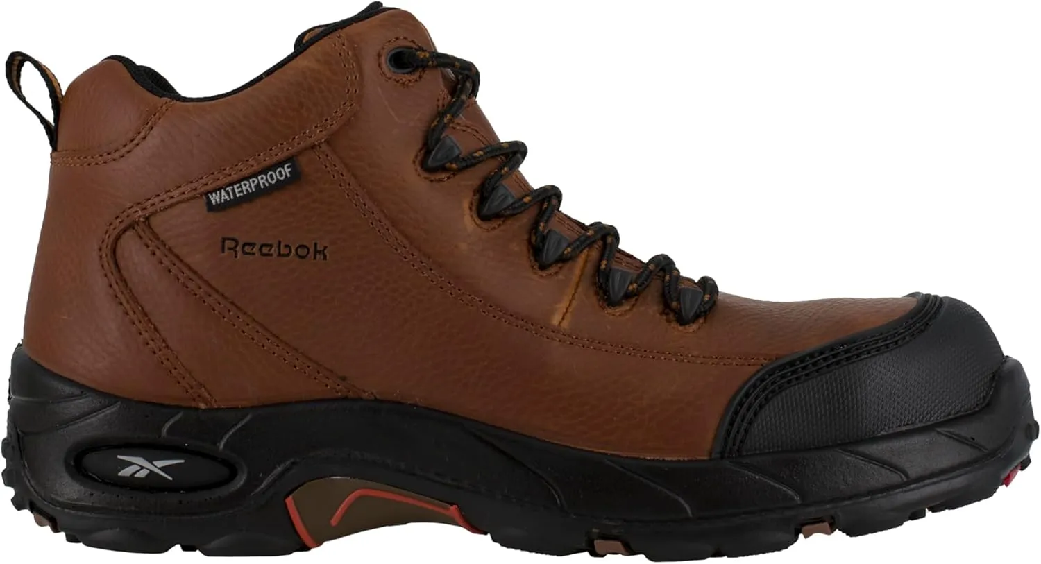 Reebok Work Womens Tiahawk Composite Toe Met Guard Eh Work Safety Shoes Casual - Brown
