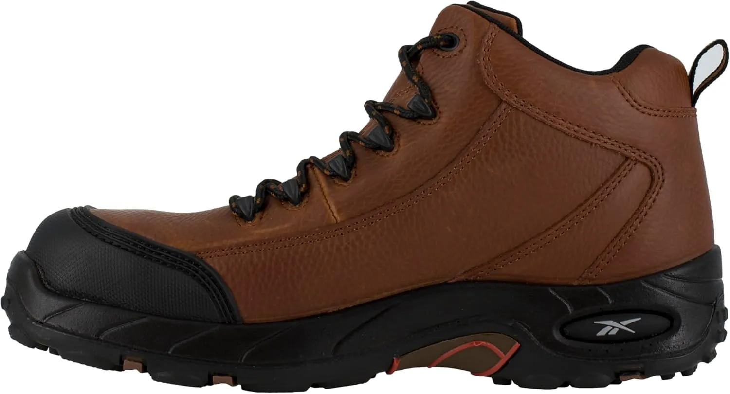 Reebok Work Womens Tiahawk Composite Toe Met Guard Eh Work Safety Shoes Casual - Brown