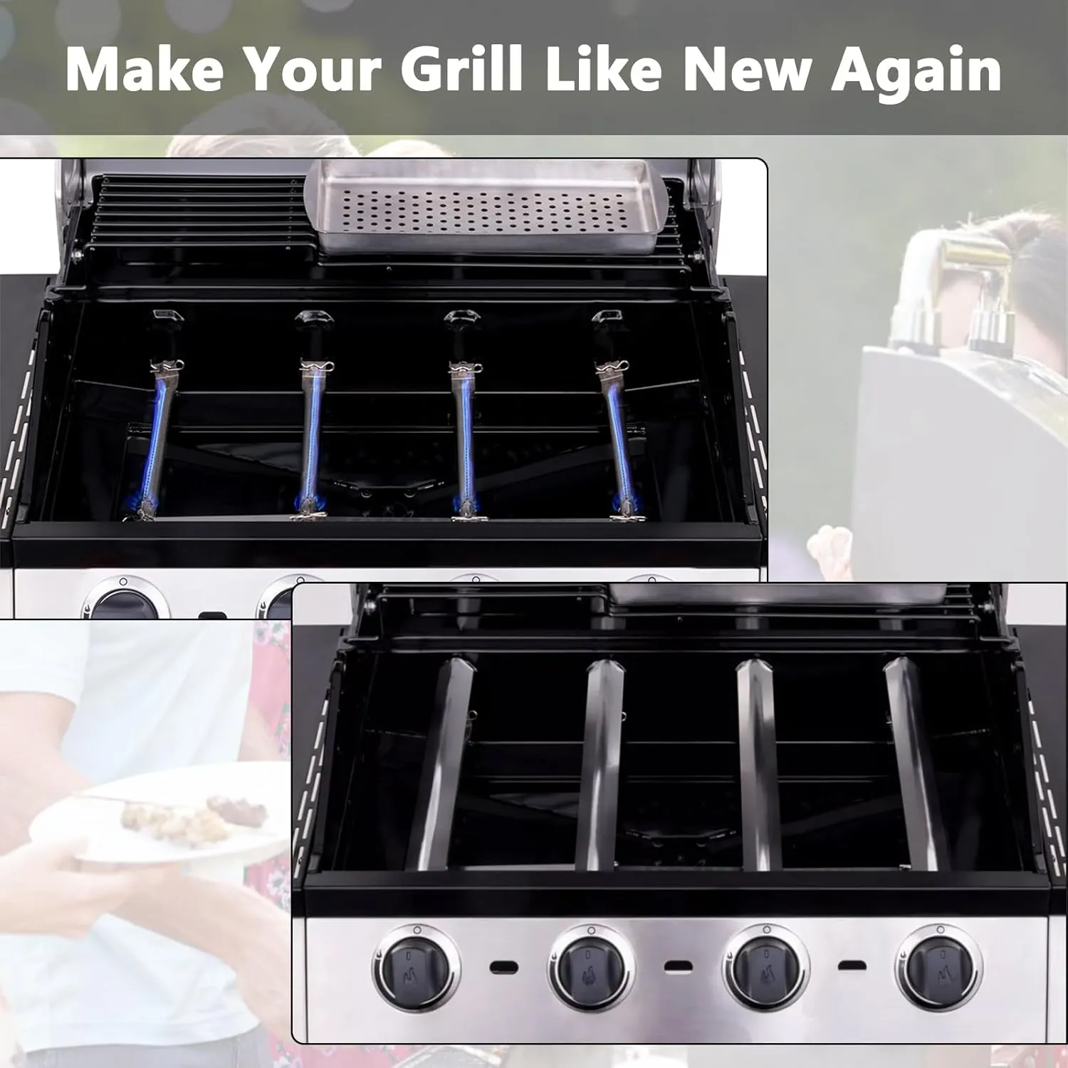 Repair Kit for Charbroil 463365021 463366022 463331221 463449021 463351021 463350722 463354021 463365522 463330521 463352521 463341421 463351221 463350521 463350922 463331021 463331422 Grill Parts