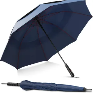 Repel Umbrella Windproof Travel Umbrellas for Rain - Easy Auto Open Close, Durable & Compact Umbrella, Strong Fiberglass Frame, Waterproof Canopy - Backpack, Purse, Portable Umbrella for Travel