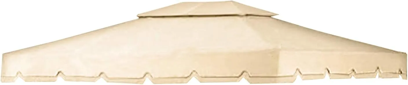 Replacement Canopy Top Cover and Netting Set for Home Depot's Mediterra Gazebo - RipLock