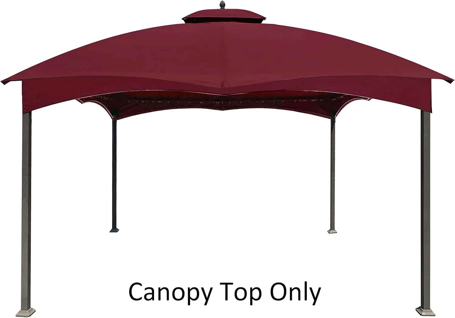 Replacement Canopy Top for Lowe's 10' x 12' Gazebo #TPGAZ17-002C (Burgundy)