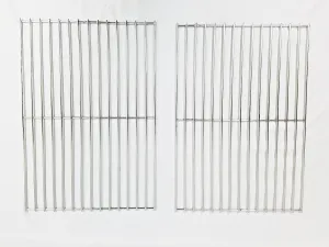 Replacement for GMG Davy Crockett & Trek Prime Grill Cooking Grates Stainless Steel, P-1014, OEM