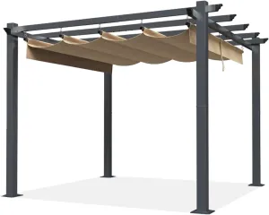 Replacement Top for Home Depot Hampton Bay Pergola Model #GFM00467F,GFM00469A (Beige)