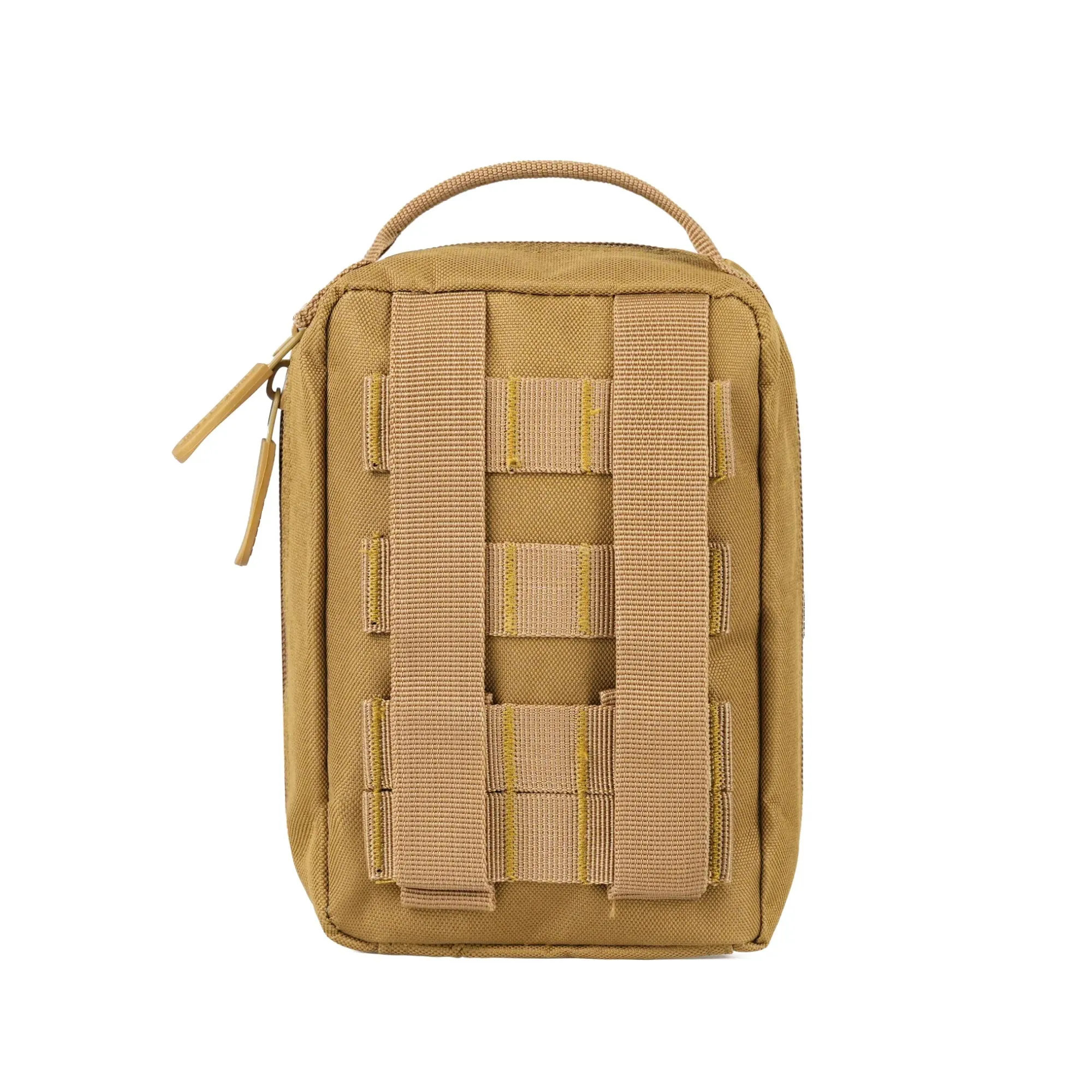 RHINO RESCUE IFAK First Aid Kit with Molle Pouch Tactical Emergency Medical Bag – Khaki