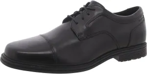 Rockport Taylor Waterproof Cap Toe - Shoes for Men - Leather Upper - Synthetic Outsole - Shock Absorbing Heel