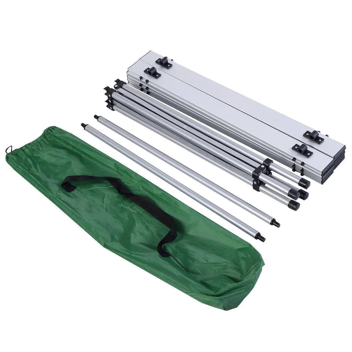 Roll Up Portable folding Camping Aluminum Picnic Table