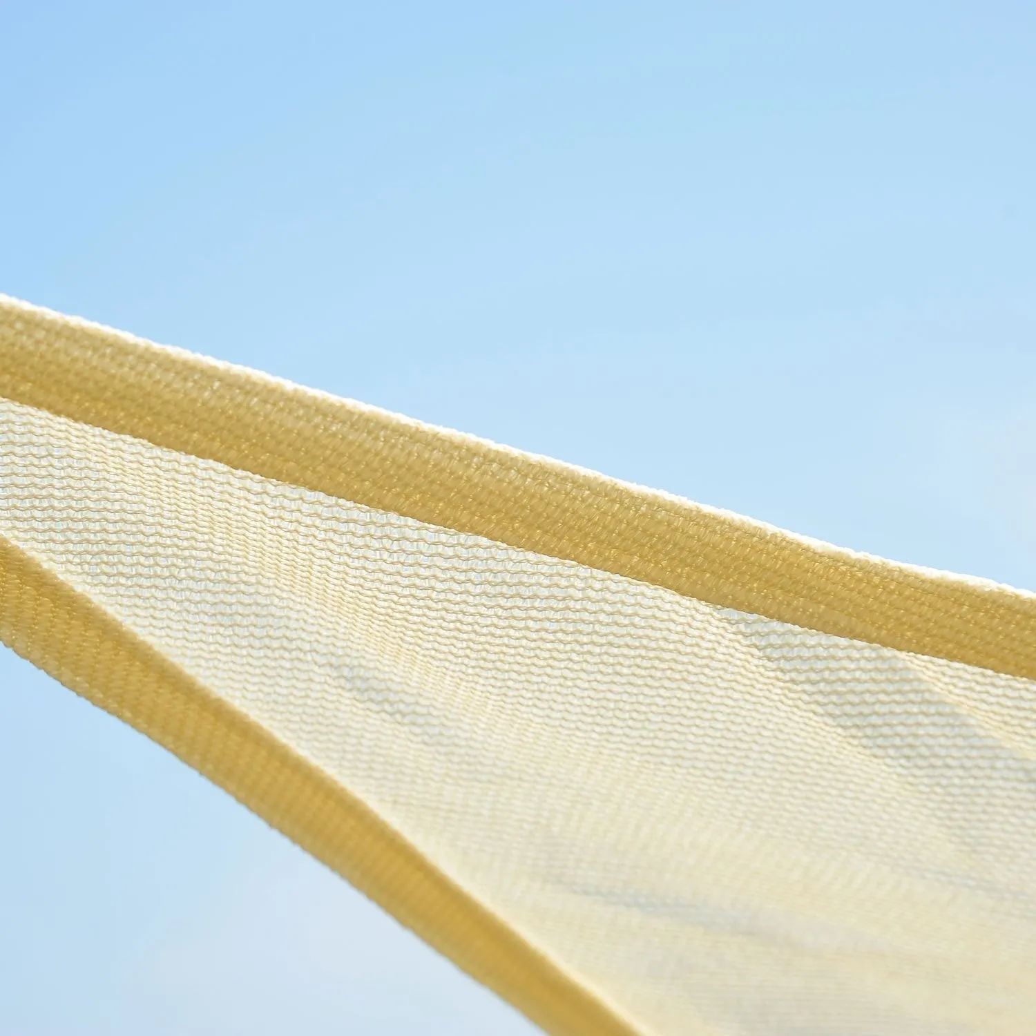 Rootz Awning Sun Canopy - Sun Shade - UV Protection - Blocks 90% UV Rays - 6x6x6m Brown HDPE - Breathable