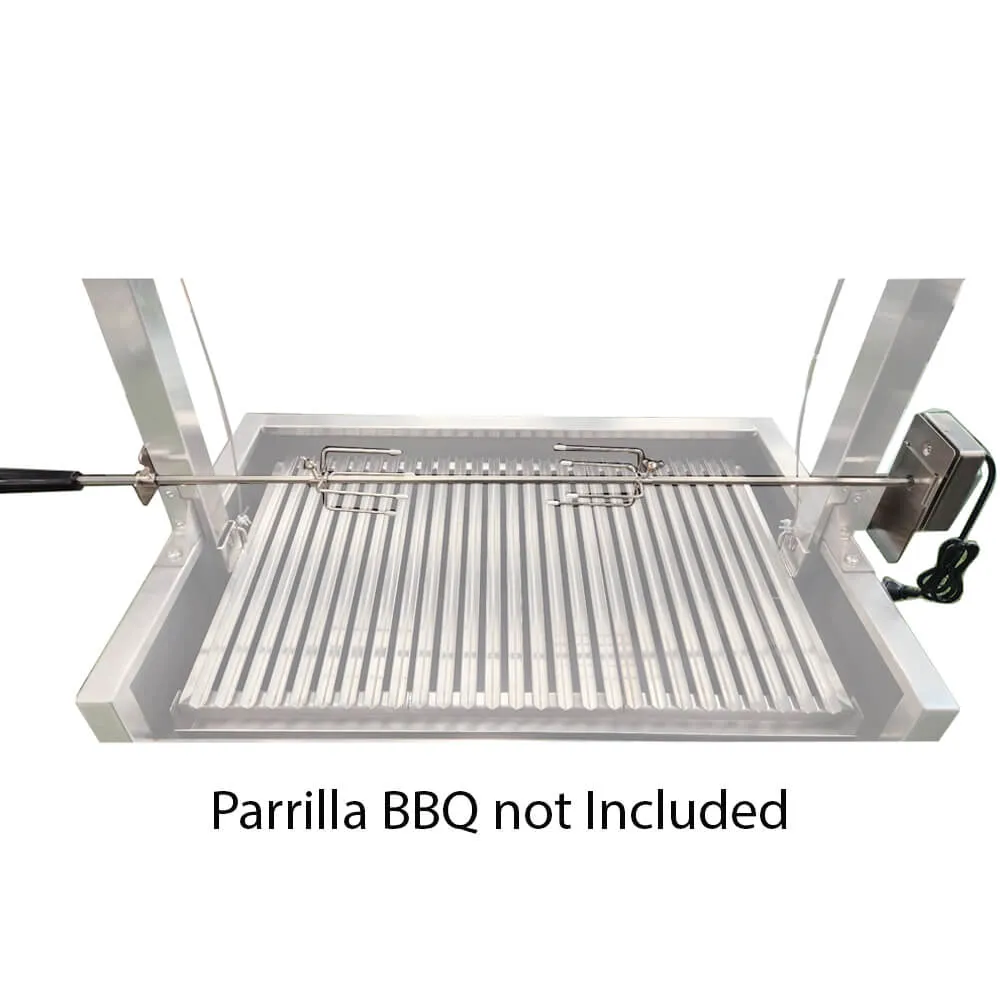 Rotisserie Kit to suit Flaming Coals Parrilla BBQ