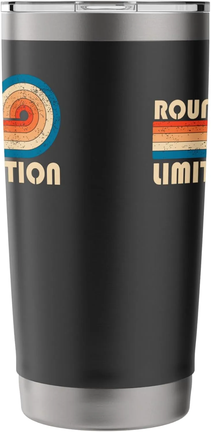 ROUNDTREE Surname Retro Vintage 80s 90s Birthday Reunion Stainless Steel Insulated Tumbler