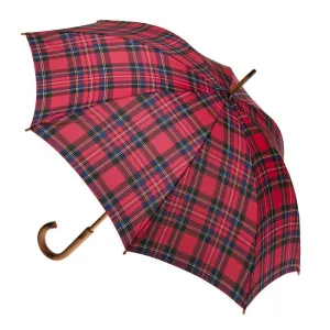 Royal Stewart Tartan Wooden Classic Walking Length