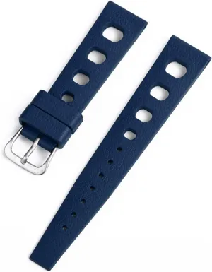 Rubber Tropical Strap 20mm 22mm Sports Diving Waterproof Breathable Watchband Compatible With Omega Watch Brands