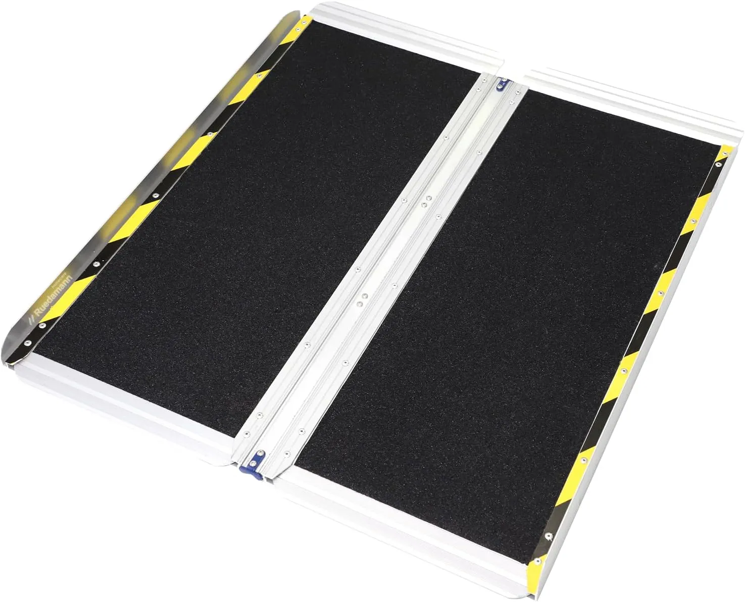 Ruedamann 3FT Portable Wheelchair Ramp, 30 1/4 inches Wider Folding Ramps for Home Steps, Non-Slip Aluminum Wheelchair Ramps for Doorways, Strollers, Stairs, Scooters, Car, Curbs