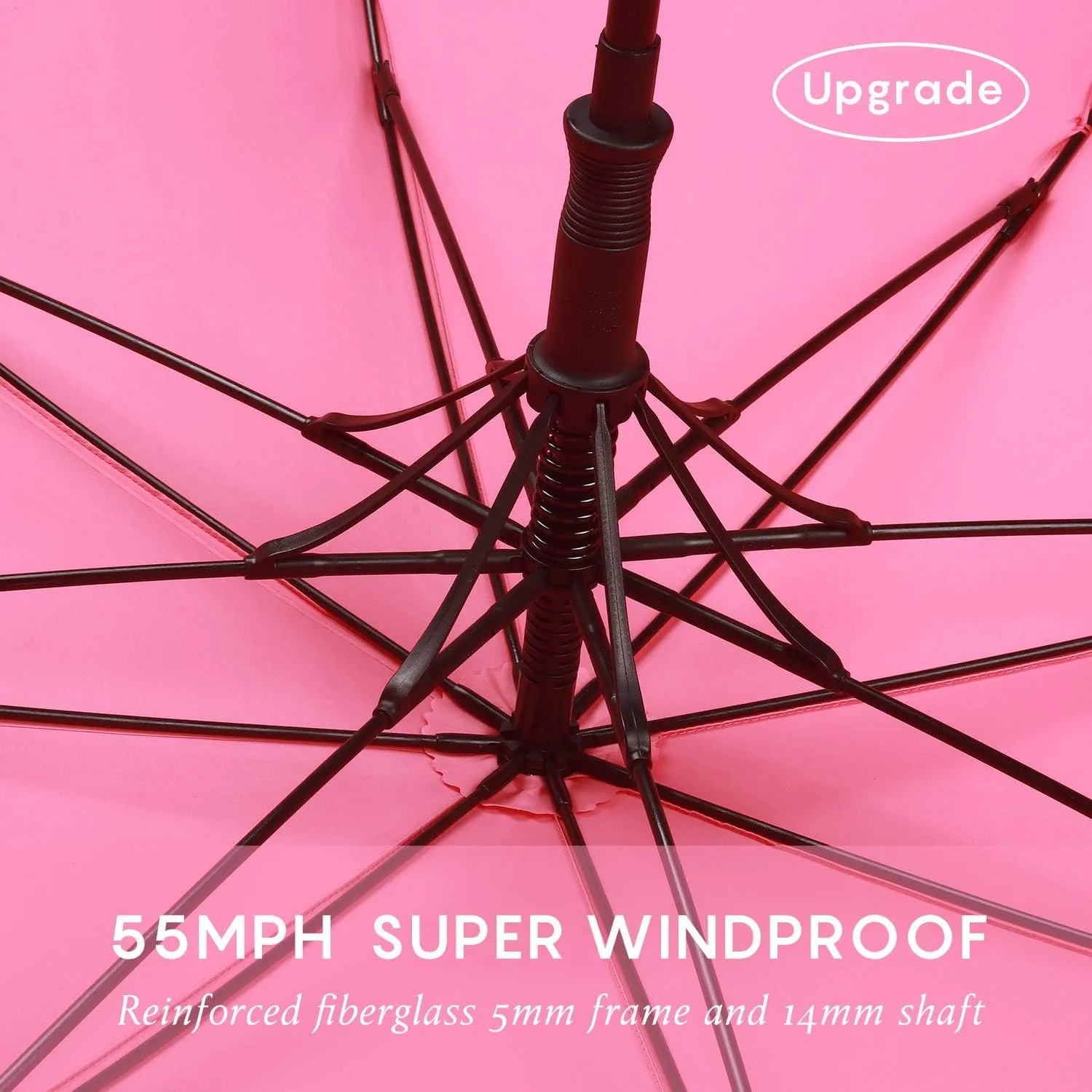 RUMBRELLA Golf Umbrella Large Windproof Umbrellas Auto Open 55IN