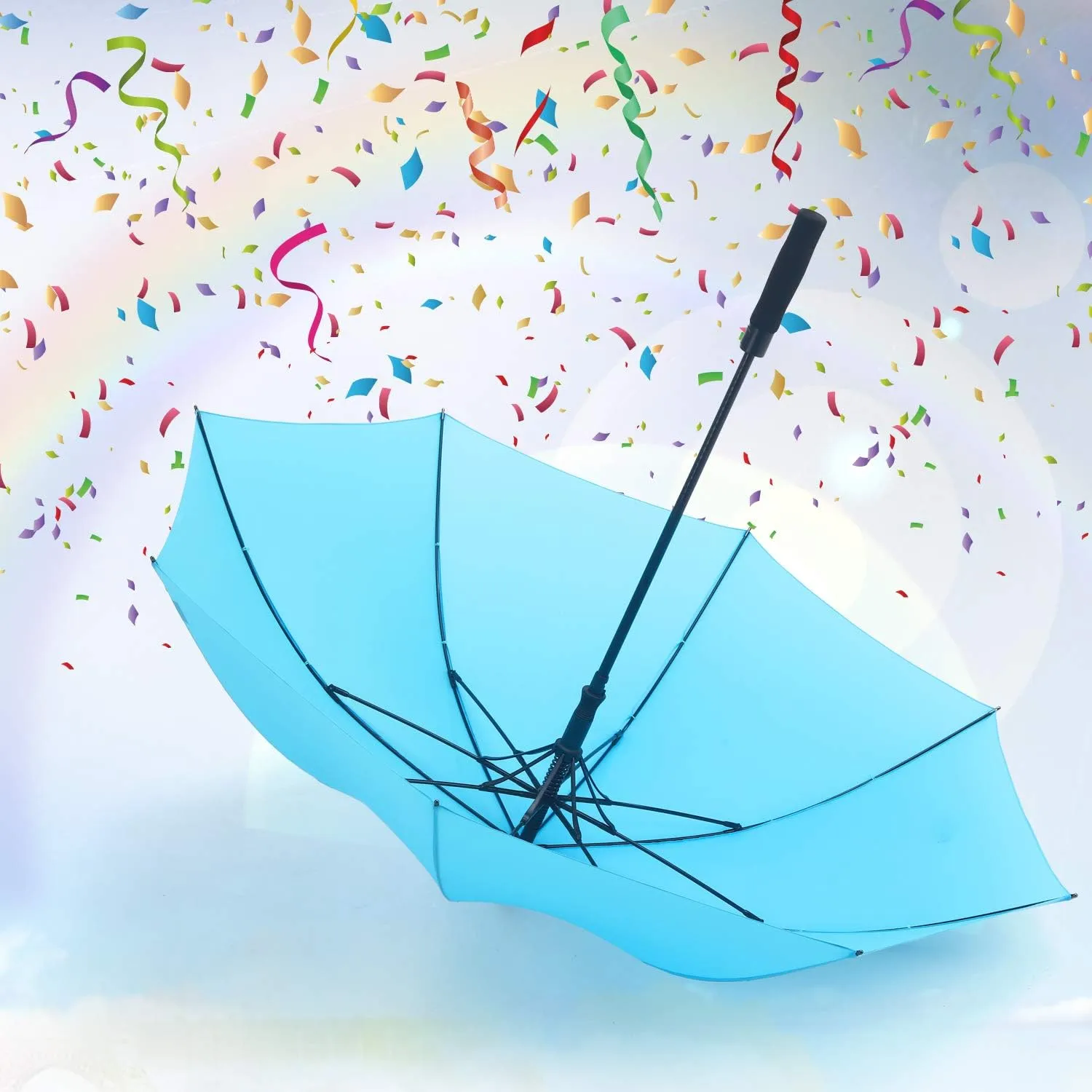 RUMBRELLA Golf Umbrella Large Windproof Umbrellas Auto Open 55IN