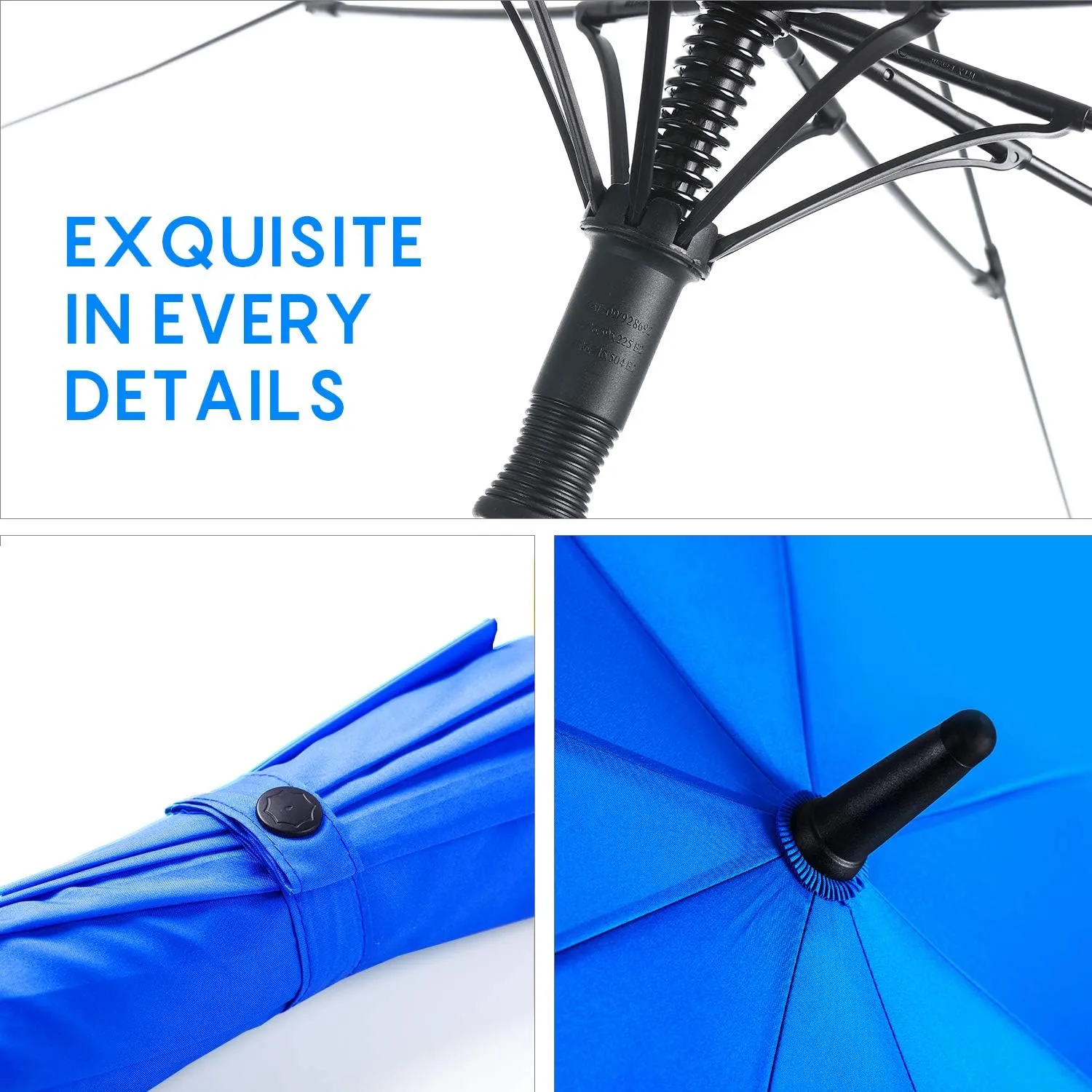 RUMBRELLA Golf Umbrella Large Windproof Umbrellas Auto Open 55IN