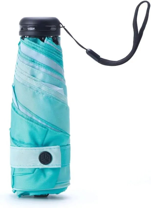 RUMBRELLA Mini Teflon Purse Umbrella With 99% UV Protection for Travel