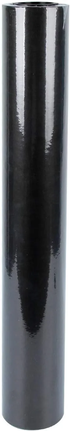 RUSPEPA Kraft Paper Roll - 48 inches x 100 feet - Recyclable Paper Perfect for Wrapping, Craft, Packing, Floor Covering, Dunnage, Parcel, Table Runner, Black