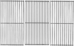 S6301C (3-Pack) 18 3/4" Stainless Steel Cooking Grid for BBQ Tek GSC3219TA, GSC3219TN, Master Forge B10LG25 Members Mark B09SMG1-3F, B09SMG-3, BQ05046-6, BQ05046-6A, BQ06042-1 Grill