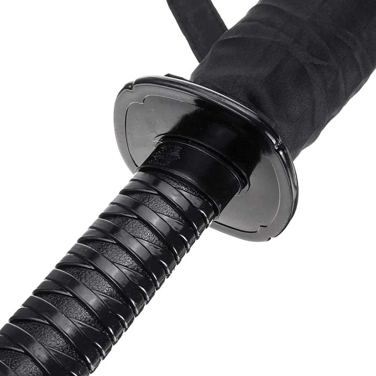 Samurai Umbrella Creative Semi-Automatic Katana,Gifts For Cosplay Decoration. Windproof Outdoor Umbrella.Sun Protection Umbrella Black.
