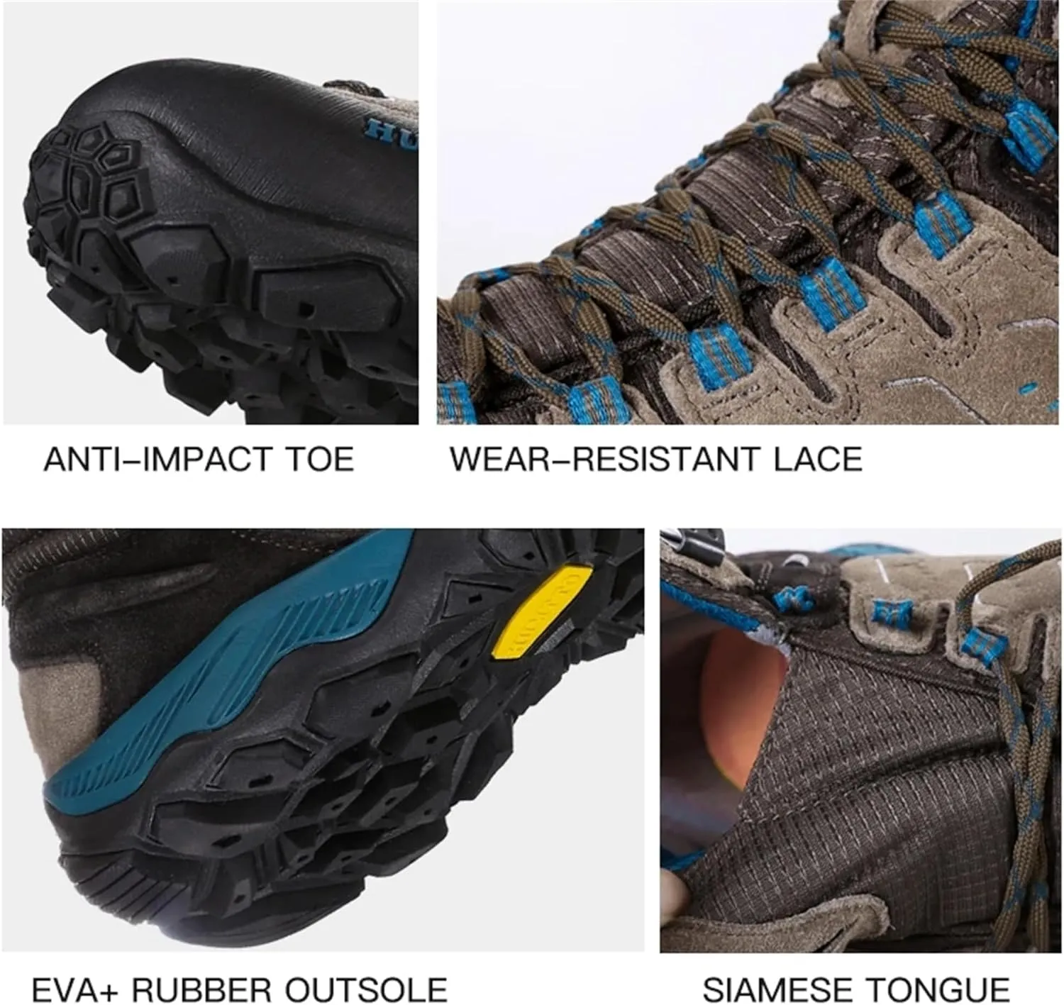 SANANG Non-Slip Outdoor Hiking Shoes Breathable Climbing Men Sneakers Trekking Hunting Tourism Mountain Boots Tactical Shoes