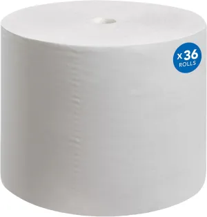 Scott® Essential Coreless High-Capacity Standard Roll Bulk Toilet Paper (04007), 2-Ply, White (1,000 Sheets/Roll, 36 Rolls/Case, 36,000 Sheets/Case)