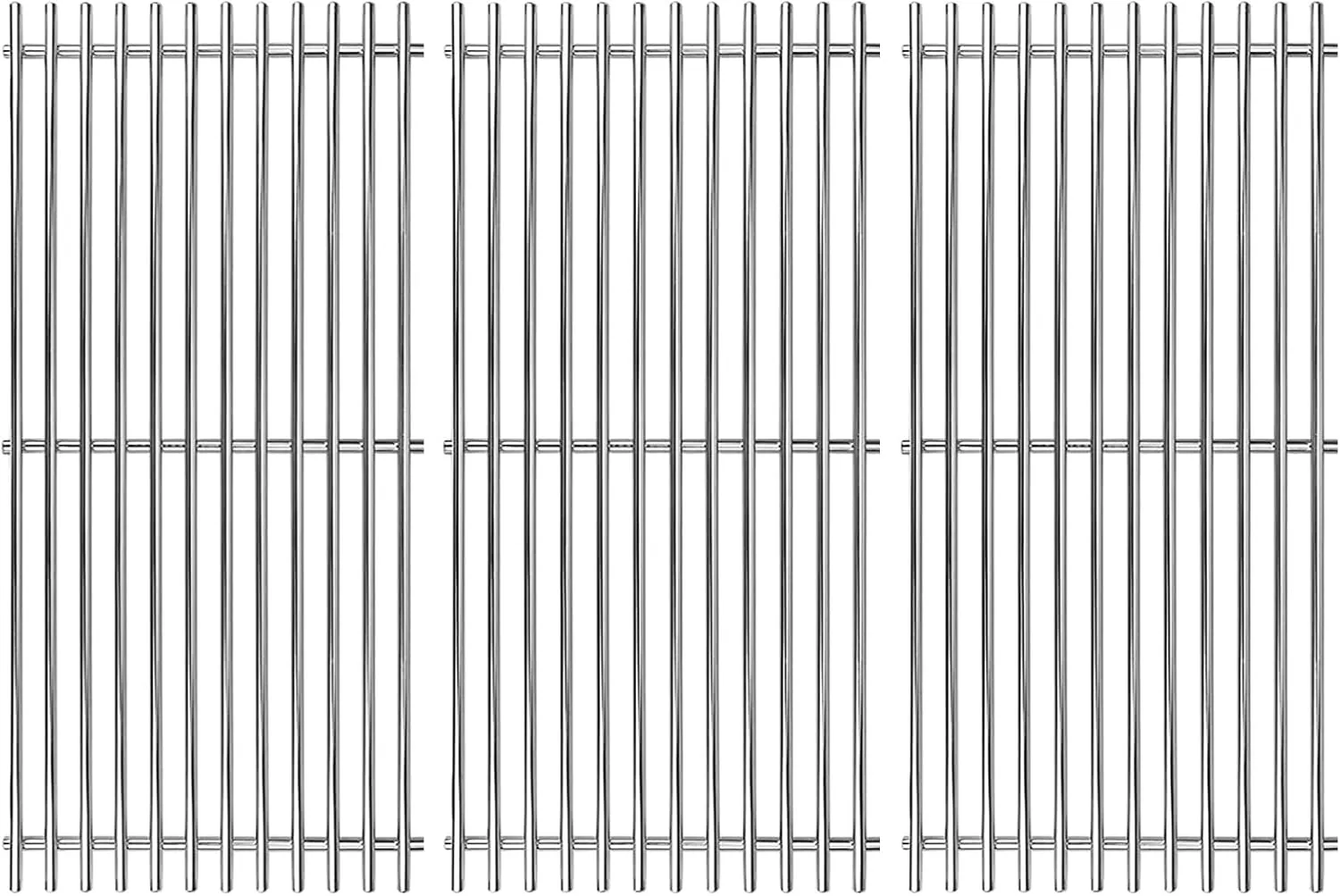 SF876C (3-Pack) 16 7/8" Stainless Steel Cooking Grid for Charbroil 463441312, 463432215 463461613 463436214 463436215 463441514 463440109 463436213 463420508