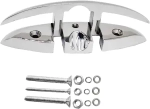 SHENGHUISS Folding Boat Cleat 316 Stainless Steel Cleat Flip Up Boat Dock Cleats (5"/6"/8")