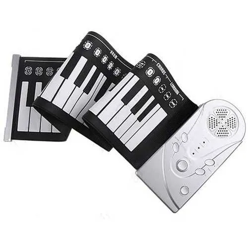 Silicone Roll-Up Piano
