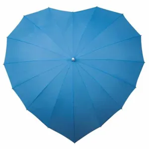 Sky Blue Heart Umbrella