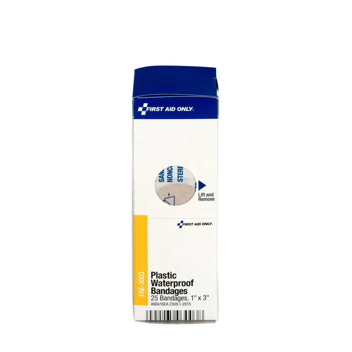 SmartCompliance Refill 1" x 3" Adhesive Plastic Waterproof Bandages, 25 Per Box