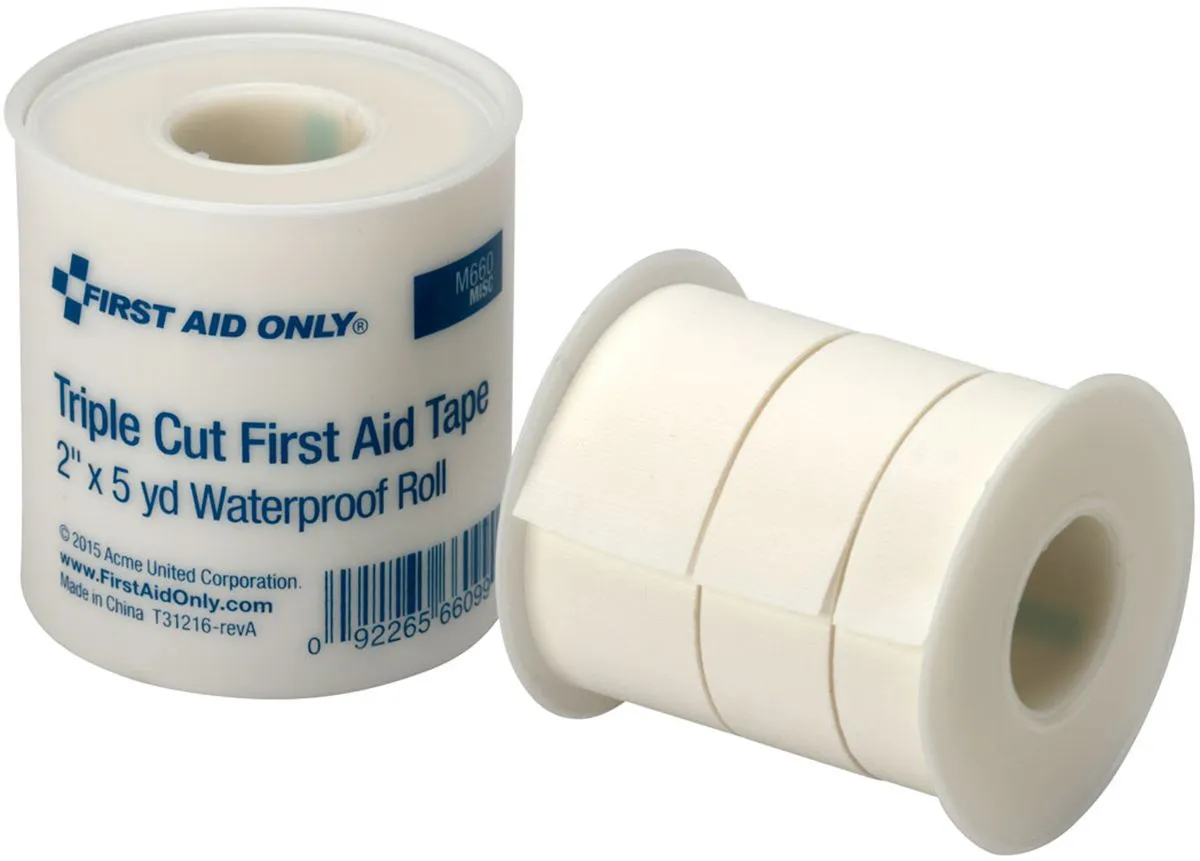 SmartCompliance Refill 2" x 5 yd Triple Cut First Aid Tape Roll