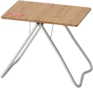Snow Peak Bamboo My Table, LV-034TR, Designed in Japan, for Indoor Outdoor Use, Lifetime Product Guarantee