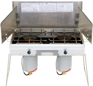 Snow Peak GS230 Giga-Power Two-Burner Liquid Draining