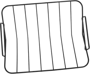 Sosoport Portable Grill Basket Multi-Functional Chicken Grill Rack for BBQ Rotisserie Kabob Nonstick Steel Chicken Cooking Rack