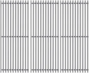 SS12210601 (3-Pack) 19" Stainless Steel Cooking Grates Replacement Parts for Members Mark GR2210601-MM-00 Cooking Grid Members Mark Rankam Grill Parts GR2210601MM00