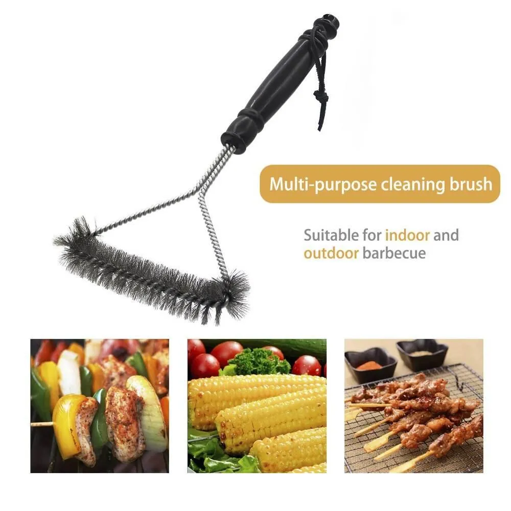 Stainless Steel BBQ Grill Brush - Heavy Duty Cleaner for Grills