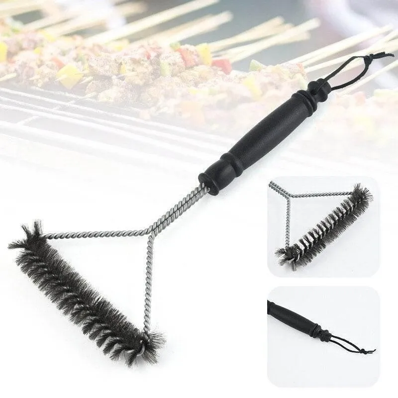 Stainless Steel BBQ Grill Brush - Heavy Duty Cleaner for Grills