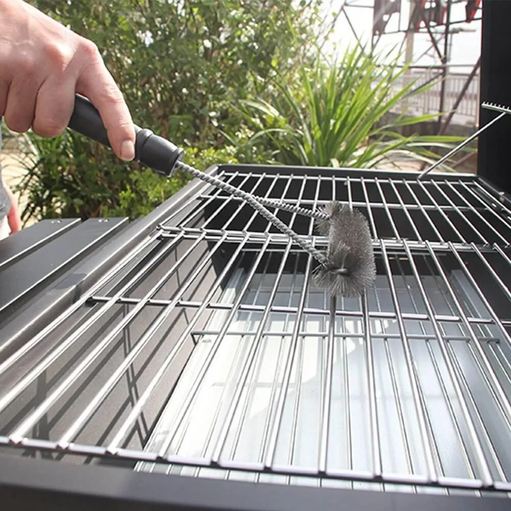 Stainless Steel BBQ Grill Brush - Heavy Duty Cleaner for Grills