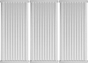 Stainless Steel Emitter Plates for Charbroil Commercial TRU-Infrared G466-2400-W1 463242516 466242515 463367516 463367016 466242615 463243016Parts, Replacement Parts for Charbroil 463242515