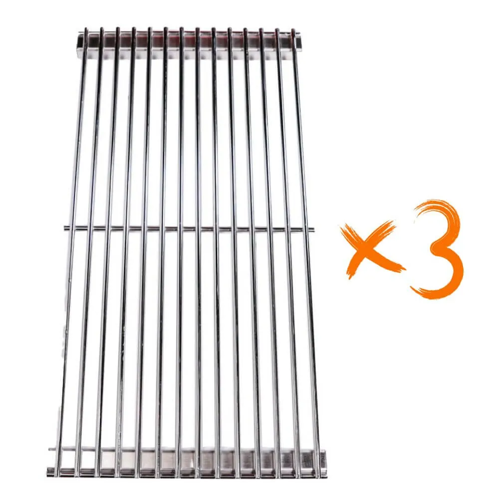Stainless Steel Grill for Parilla BBQ 3 Pcs